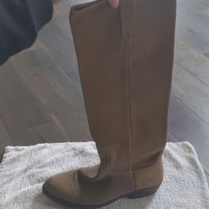 Tan Frye boots
